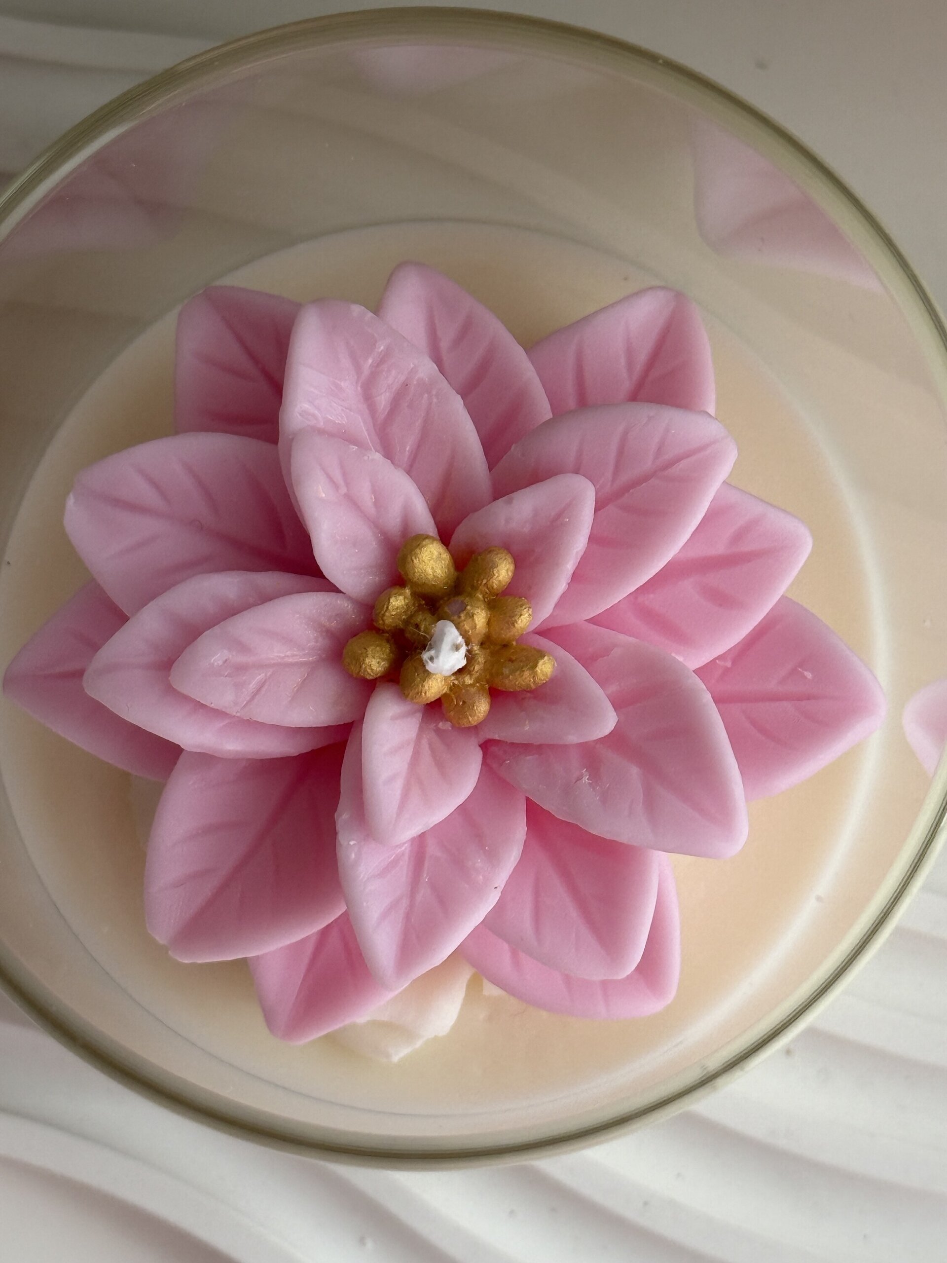 Vela de Navidad Flor de Pascua · Edición Limitada | Aroma Acebo Navideño - 3